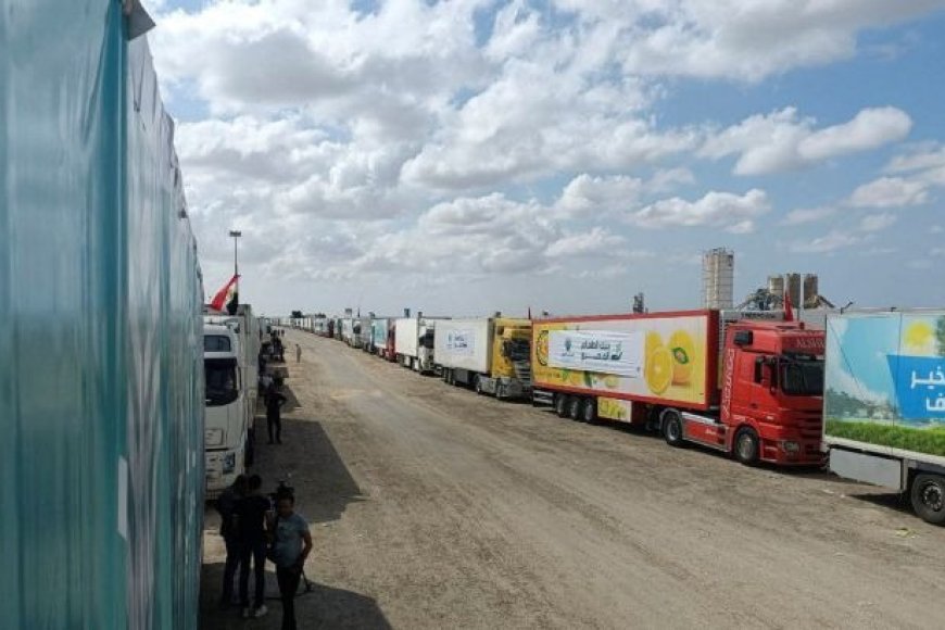 Aid Reaches Gaza for the First Time in Two Weeks Since Israel&Hamas Conflict Began