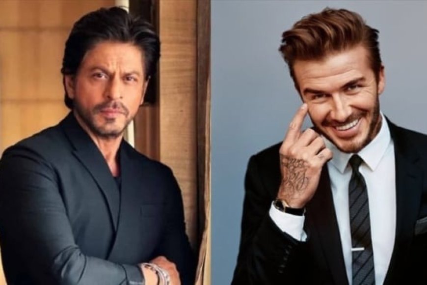 Shah Rukh Khan's Exclusive Dinner for David Beckham: Star&Studded Fun with Aryan Khan!