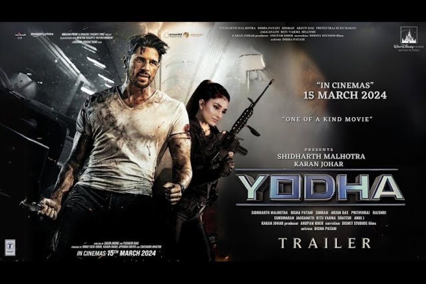 Yodha Movie Poster: Fans Love Sidharth Malhotra Tough Look