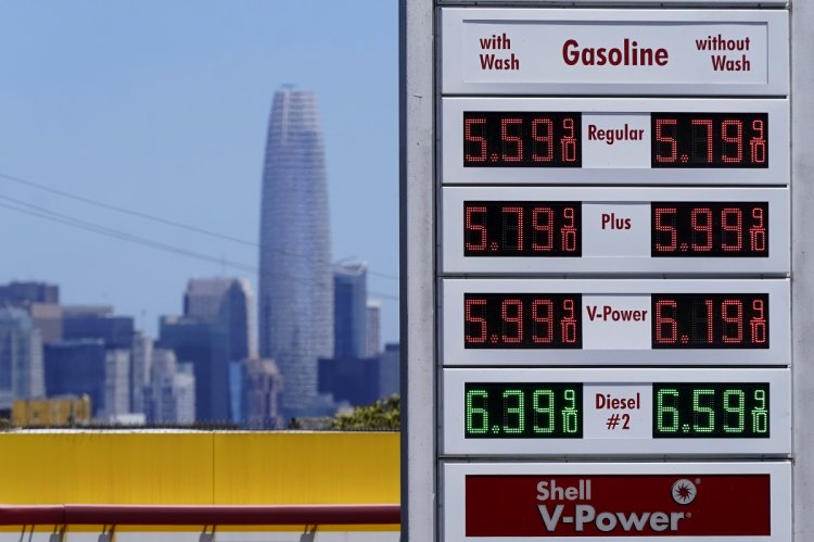 Falling prices online and at the pump fuel hopes for
inflation-ravaged economy