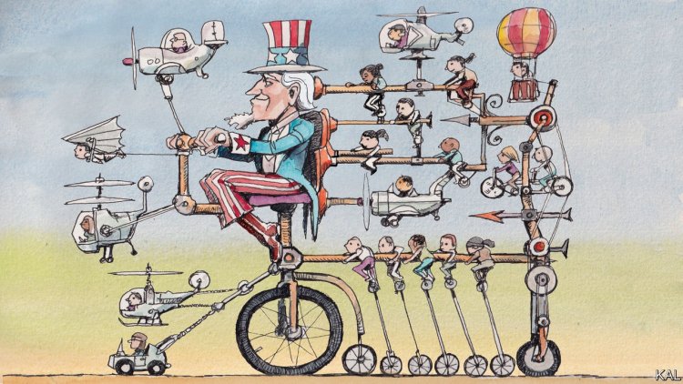 There is plenty of good news about American
government