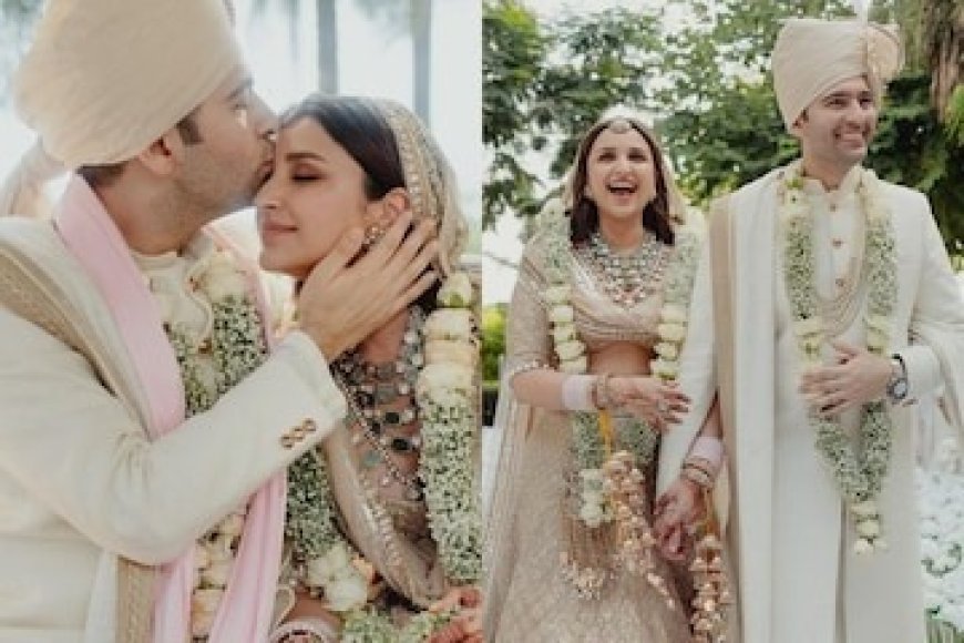 Beautiful Pictures from Parineeti Chopra & Raghav Chadha's Wedding Day