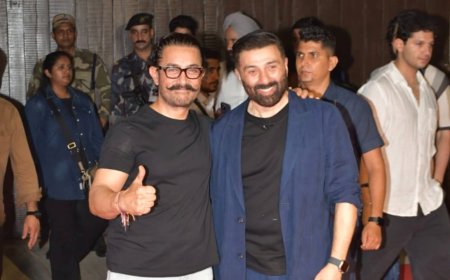 Aamir Khan Ventures into History with Sunny Deol and Rajkumar Santoshi for 'Lahore, 1947"