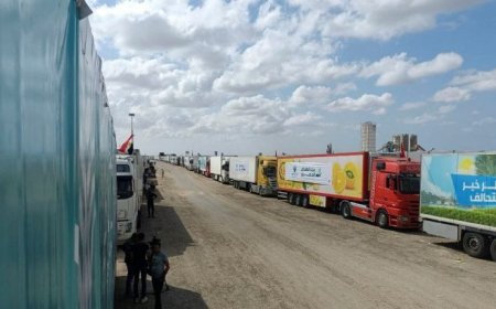 Aid Reaches Gaza for the First Time in Two Weeks Since Israel-Hamas Conflict Began