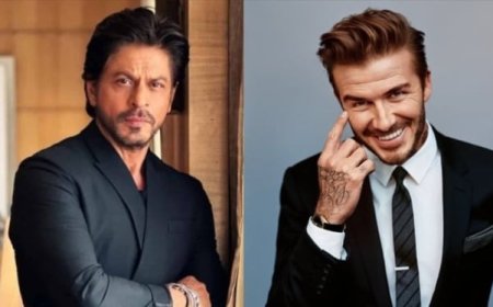 Shah Rukh Khan's Exclusive Dinner for David Beckham: Star-Studded Fun with Aryan Khan!