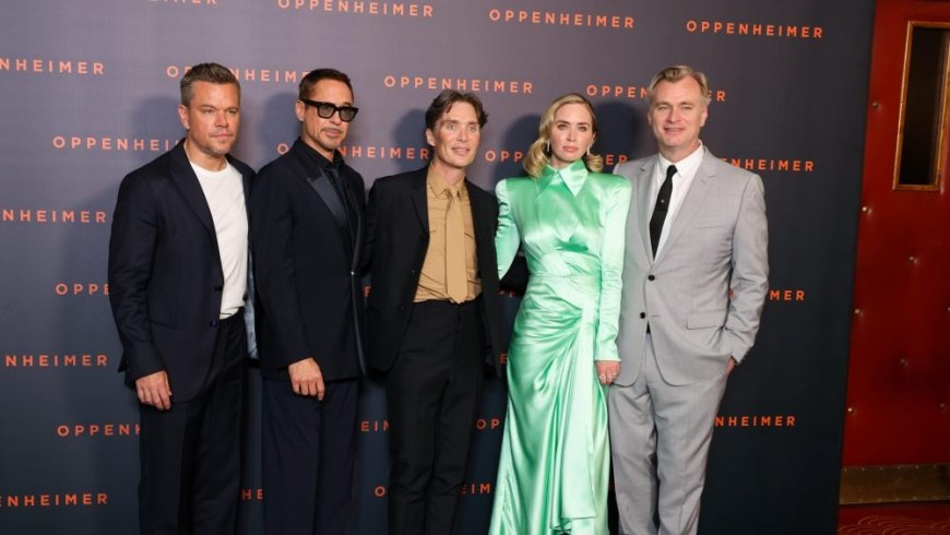 Happy Reunion: Robert Downey Jr, Cillian Murphy, and Emily Blunt Gather Again for 'Oppenheimer'