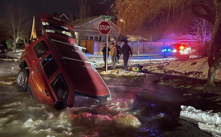 Vancouver Sinkhole Incident: Washington Couple's Shocking Car Plunge Captured in Video