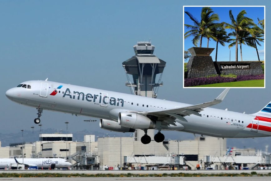 Six Hospitalized Following American Airlines Plane's Hard Landing at Maui Airport