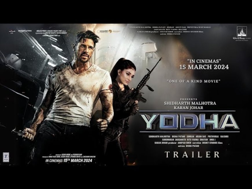 Yodha Movie Poster: Fans Love Sidharth Malhotra Tough Look