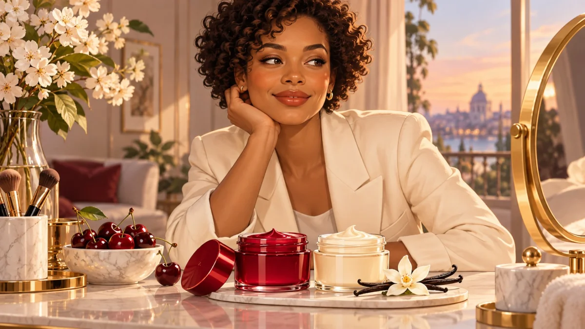 Kristy Sarah Partners With Vaseline on Cherry Aura and Vanilla Comfort