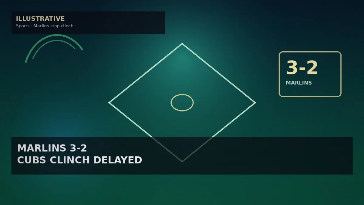 Marlins Beat Cubs 3-2, Delay Chicago Playoff Clinch Again