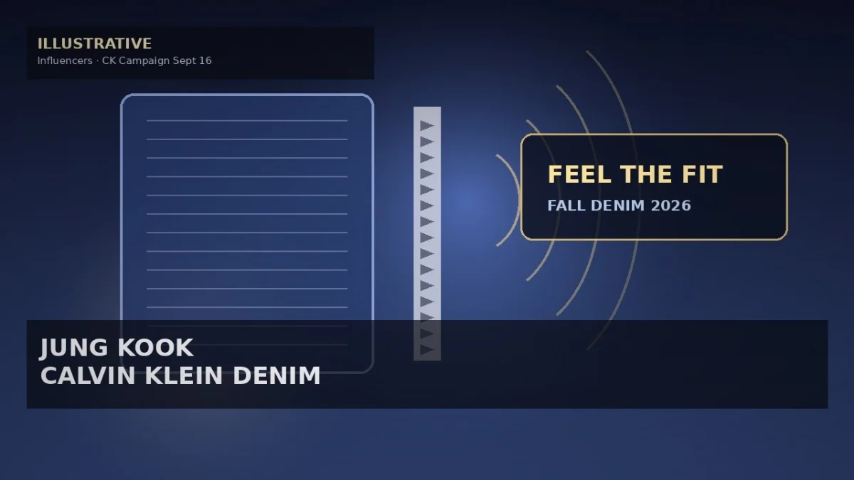 Jung Kook Stars in Calvin Klein Fall 2026 “Feel the Fit” Denim Chapter