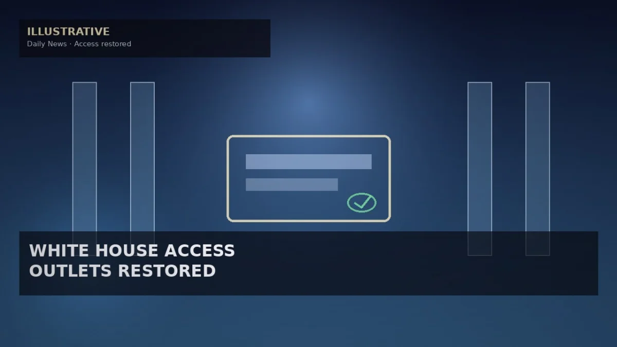 CNN, Politico and MS NOW Restored to White House After Judge's Order