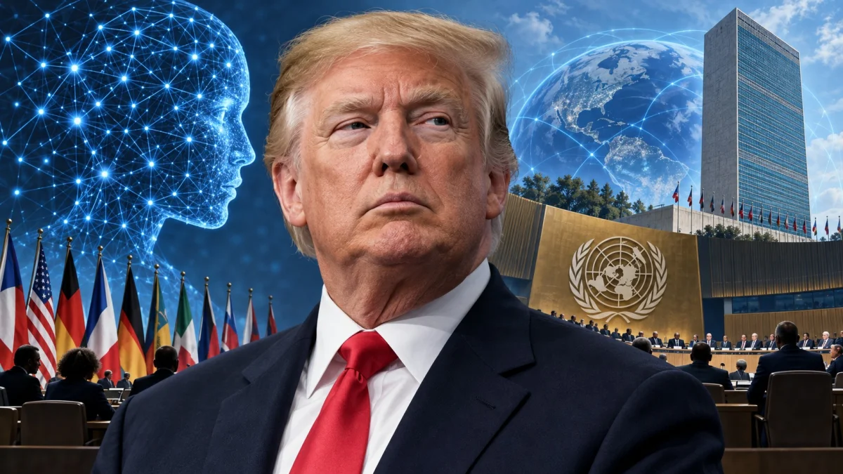 Trump Rejects UN AI Regulation, Rebrands Field as ‘Super Intelligence’