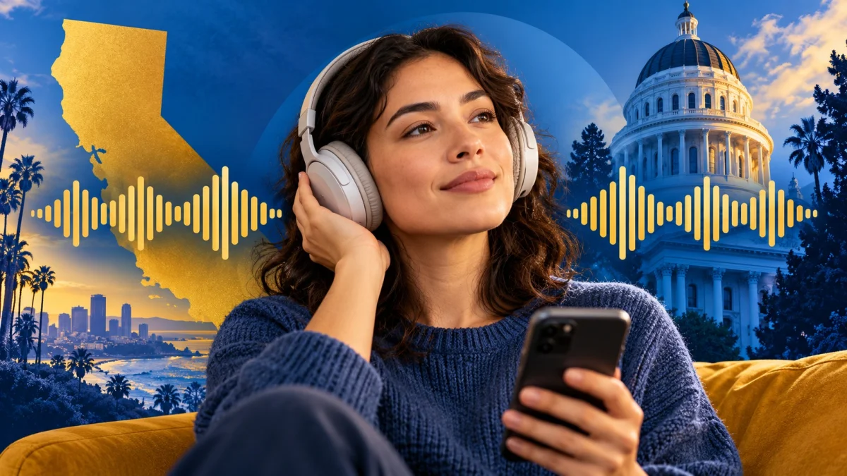 California Caps Podcast and Streaming Ad Volume Under New Law