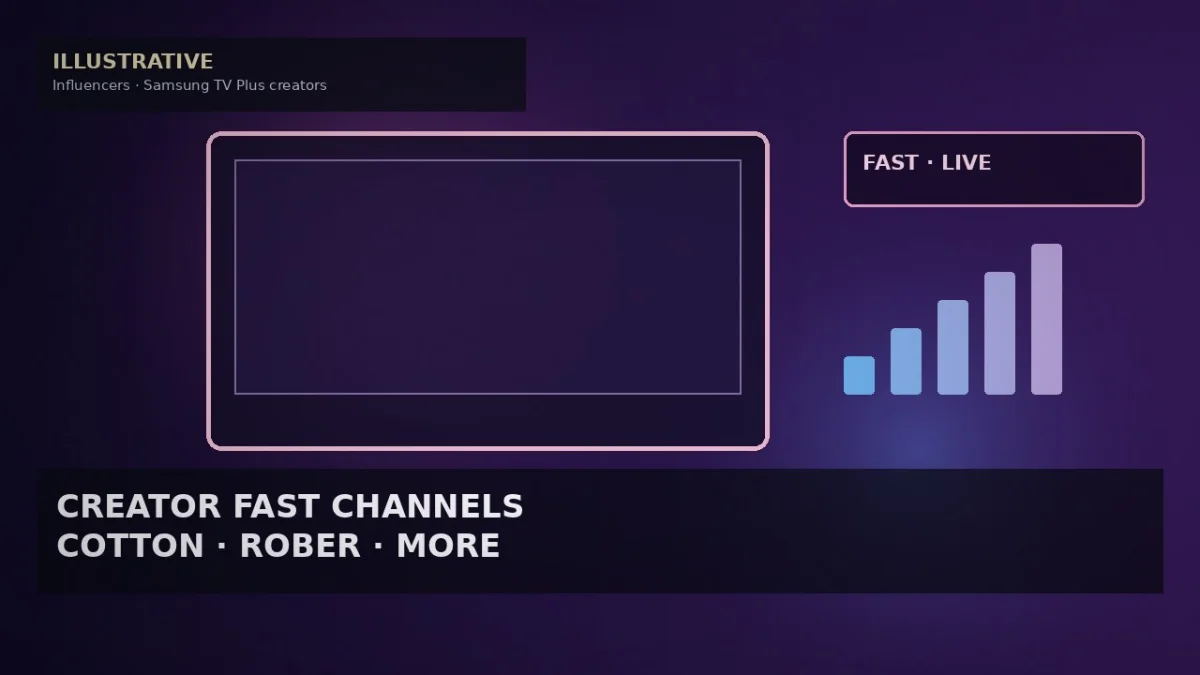Samsung TV Plus Puts Fearne Cotton and Mark Rober on Creator FAST Channels