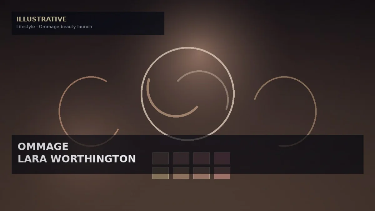 Lara Worthington Returns to Beauty With Three-Product Ommage Launch