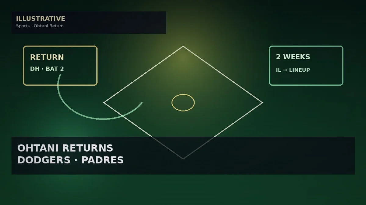 Shohei Ohtani Returns to Dodgers Lineup With Hit vs. Padres
