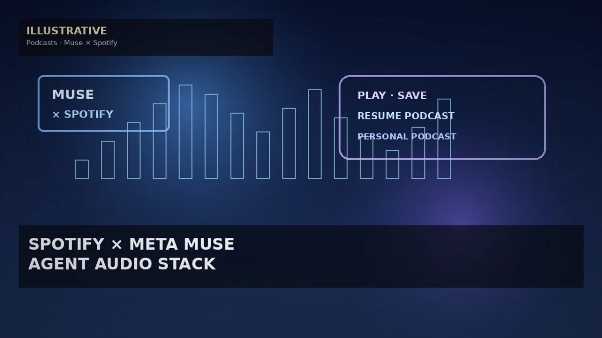 Spotify Connects to Meta’s Muse AI Agent for Podcasts and Playlists