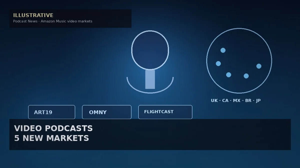 Amazon Music Expands Video Podcasts to UK and Four More Markets With ART19 and Omny