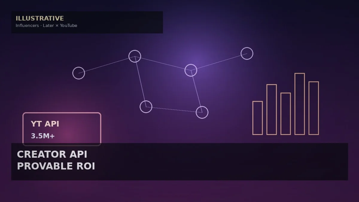 Later Hooks YouTube Creator Partnerships API for Provable ROI