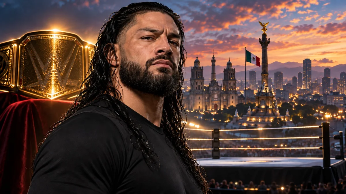 Roman Reigns Retains World Title in Mexico City as LA Knight Books Money in the Bank Challenge