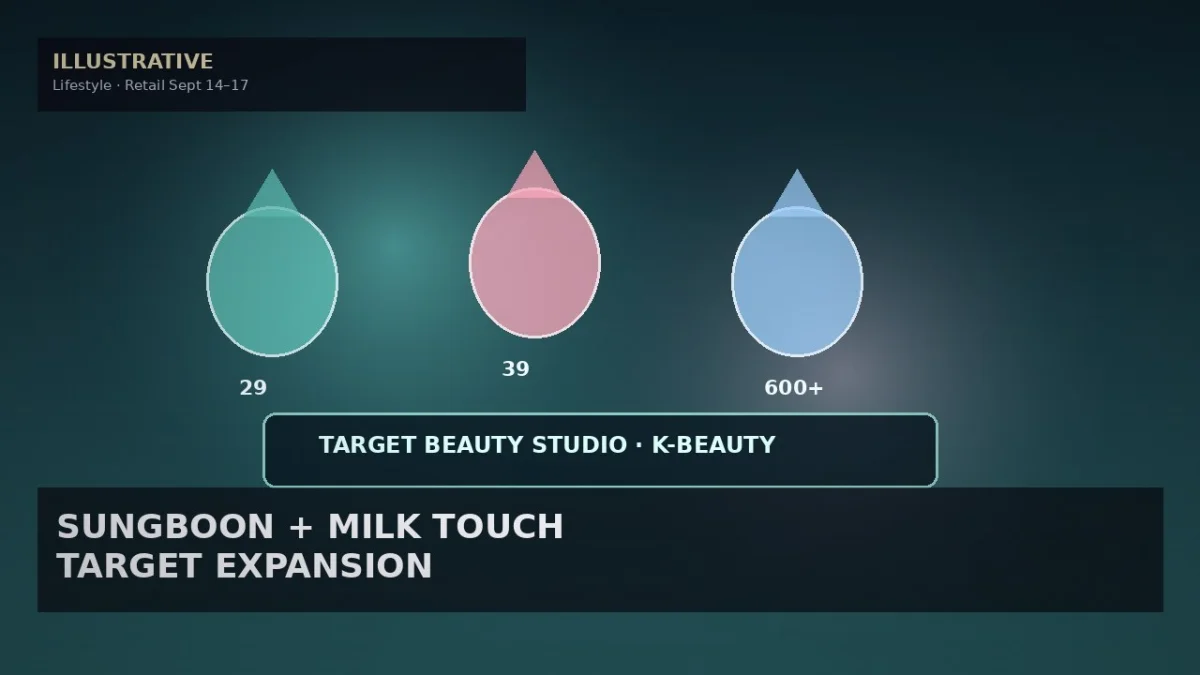 SUNGBOON EDITOR and Milk Touch Expand Into 600-Plus Target Beauty Studio Stores