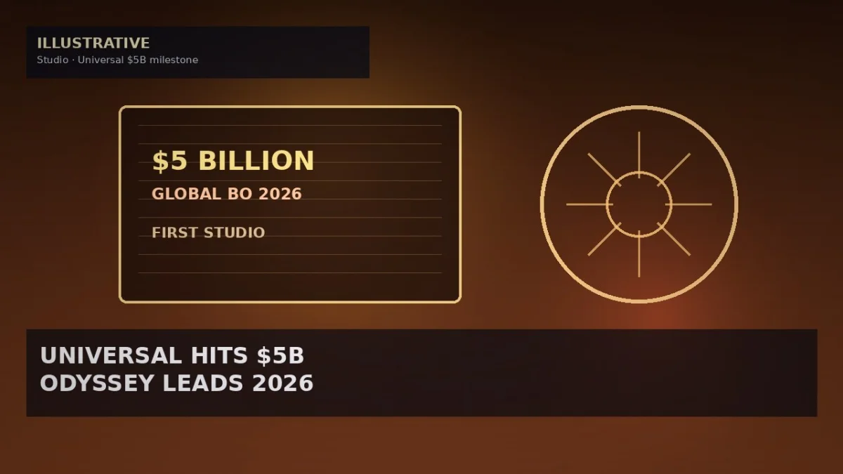 Universal First Studio Past $5 Billion at 2026 Box Office on Odyssey Wave