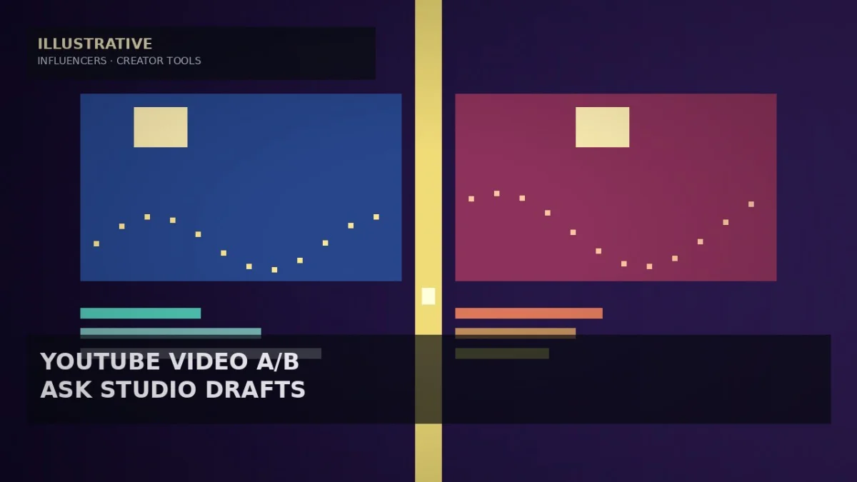 YouTube Will Let Creators A/B Test Full Video Cuts and Ask Studio Drafts