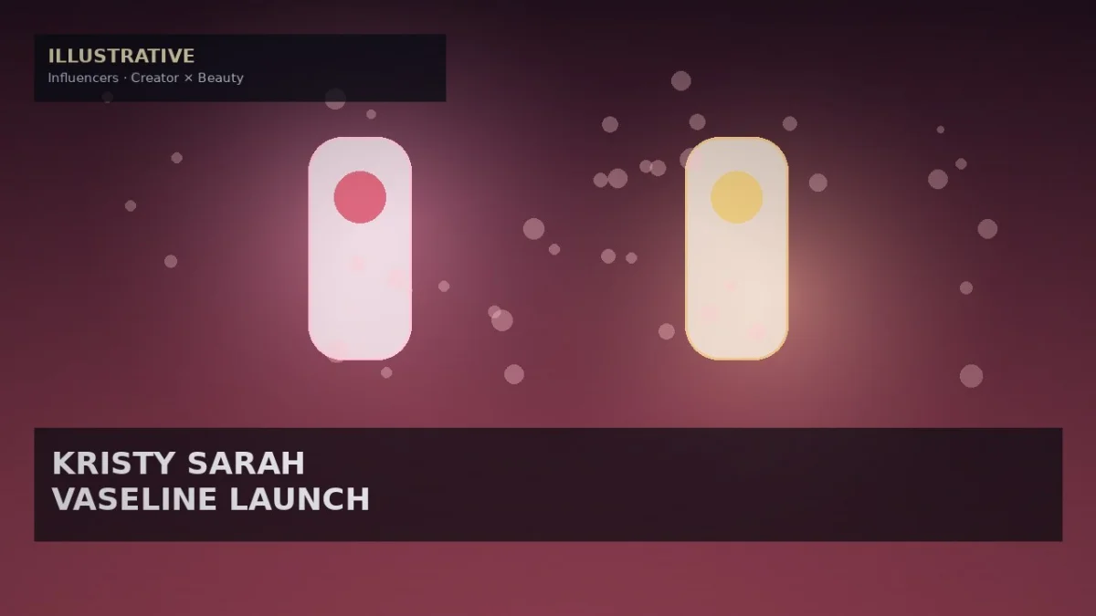 Kristy Sarah Partners With Vaseline on Cherry Aura and Vanilla Comfort