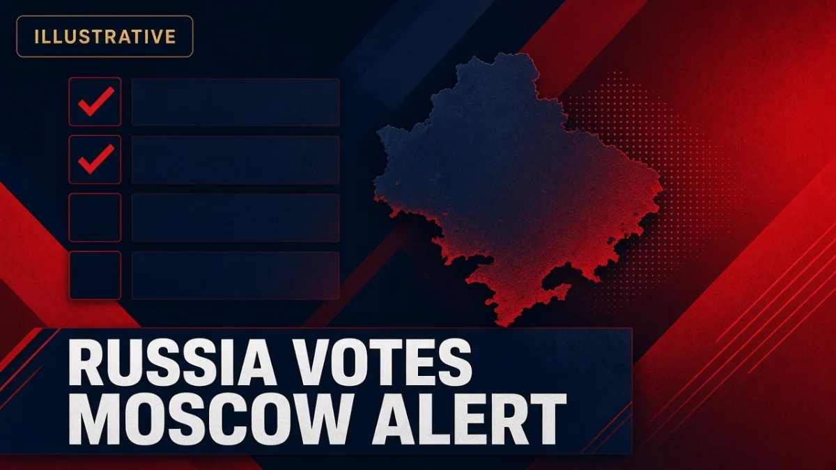 Russia Votes as Ukraine Hits Moscow With 350-Plus Drone Barrage