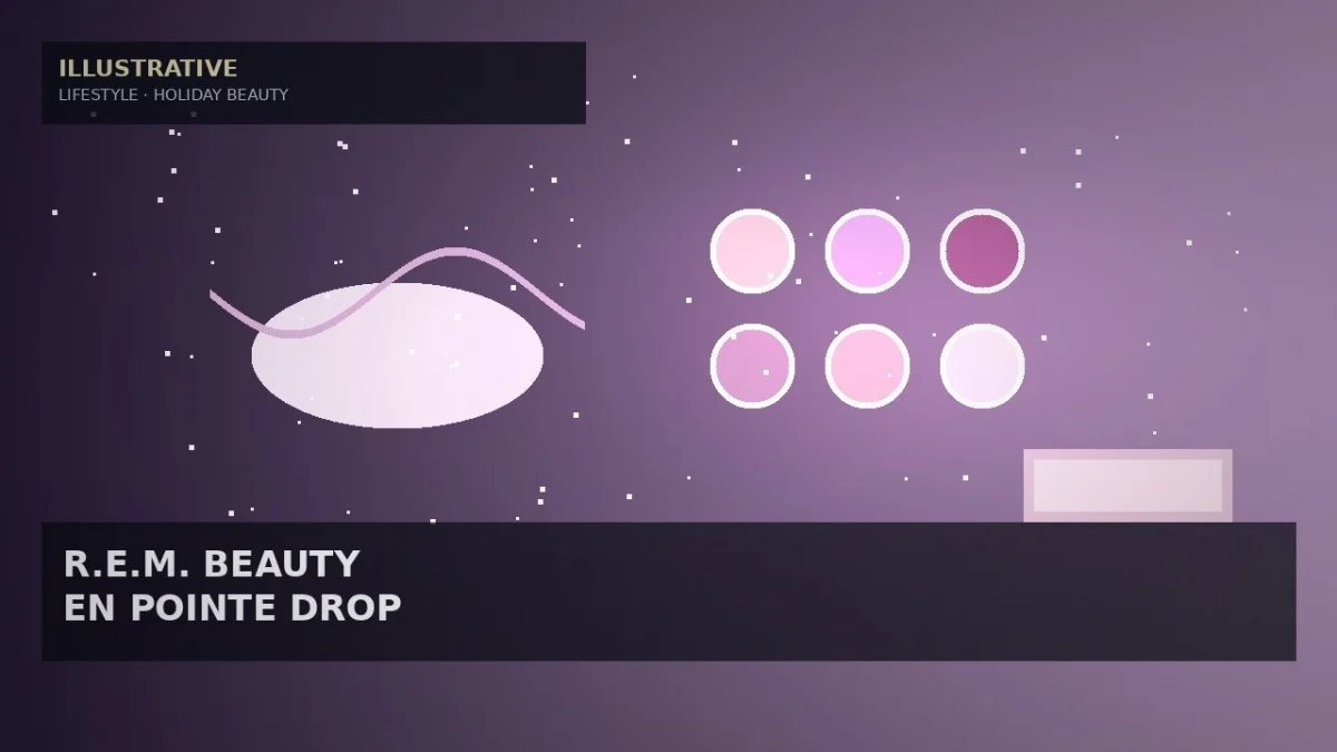 r.e.m. Beauty Drops Ballet-Inspired En Pointe Holiday Edit