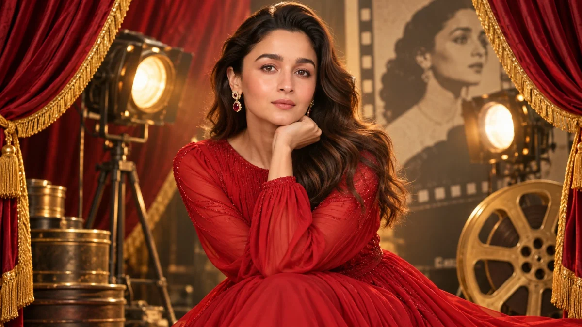 Alia Bhatt's 'Love & War' First Look Brings Cabaret Retro Glamour