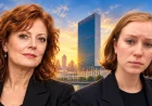 Susan Sarandon and Hannah Einbinder Among Arrests at UN Netanyahu Protest