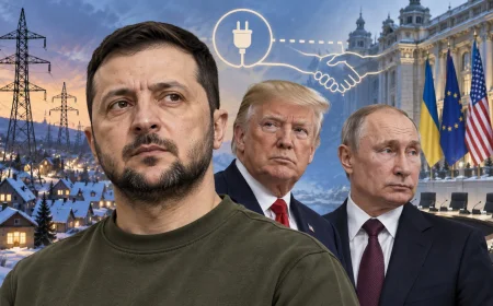 Zelenskyy Says Ukraine Ready for Energy Ceasefire After Trump UN Talks