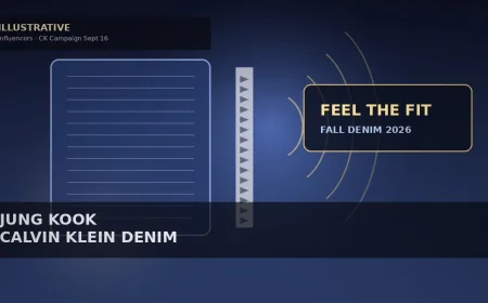 Jung Kook Stars in Calvin Klein Fall 2026 “Feel the Fit” Denim Chapter