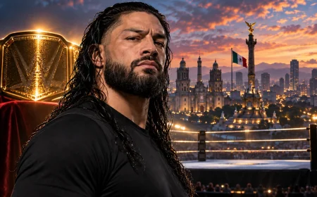Roman Reigns Retains World Title in Mexico City as LA Knight Books Money in the Bank Challenge