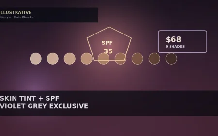 Saie Veterans Launch Carte Blanche Skin Tint Exclusively at Violet Grey