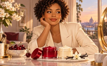 Kristy Sarah Partners With Vaseline on Cherry Aura and Vanilla Comfort