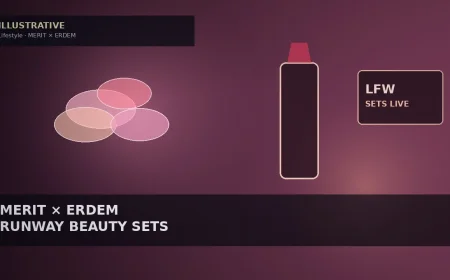 MERIT × ERDEM Limited Sets Bring Runway Beauty Off the Catwalk