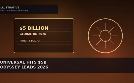 Universal First Studio Past $5 Billion at 2026 Box Office on Odyssey Wave