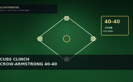 Cubs Clinch Second Straight Playoff Berth as Crow-Armstrong Joins 40-40 Club