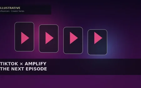 TikTok and Amplify Launch The Next Episode Creator Series for Brands