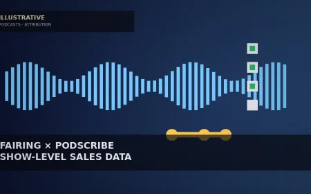Fairing and Podscribe Launch Show-Level Podcast Sales Attribution