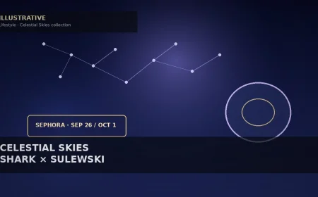 Shark Beauty’s Celestial Skies Collection With Claudia Sulewski Lands at Sephora