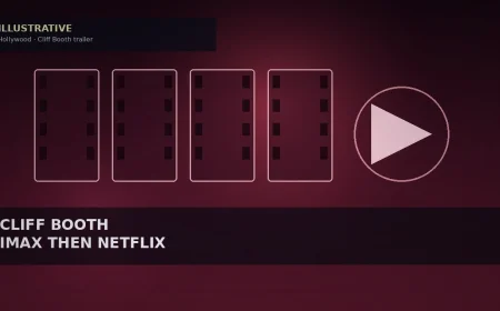 First Trailer: Fincher Directs Tarantino's Cliff Booth Spin-Off for Netflix