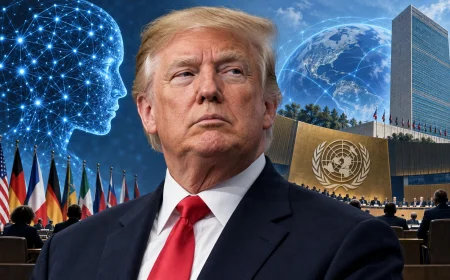Trump Rejects UN AI Regulation, Rebrands Field as ‘Super Intelligence’