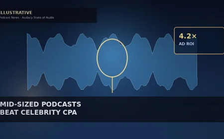 Audacy: Mid-Sized Podcasts Beat Celebrity Shows on Ad Efficiency
