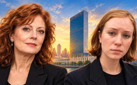 Susan Sarandon and Hannah Einbinder Among Arrests at UN Netanyahu Protest