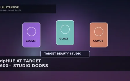 dpHUE Brings Gloss+, Glossy Glaze, and Camo+ to Target Beauty Studio